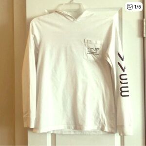 Vineyard Vines Classic White Cotton Hoodie